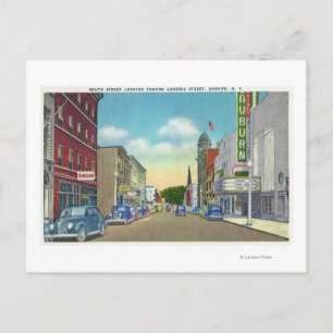 South Street View of Genesee Street Vykort