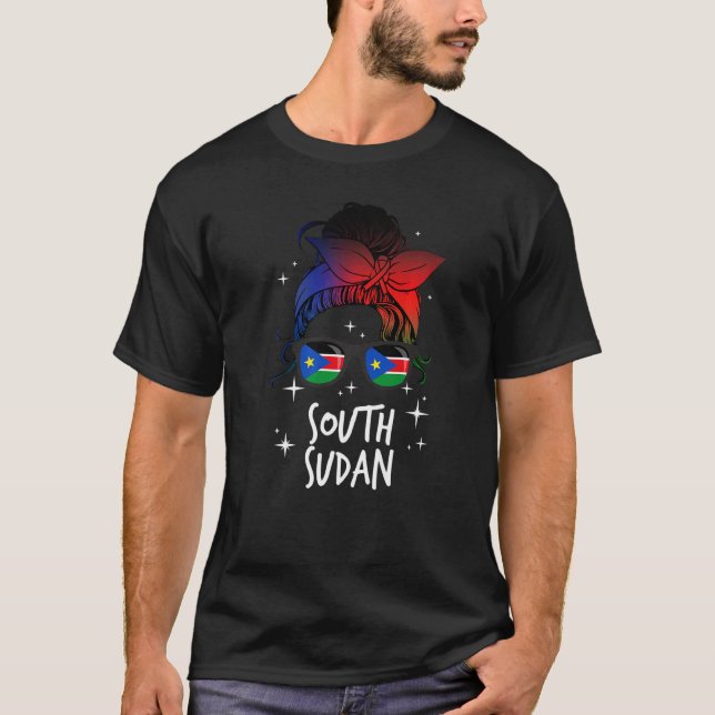 South Sudan   T Shirt (Framsida)