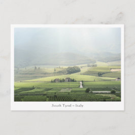 South Tyrol Italien Photo Vykort