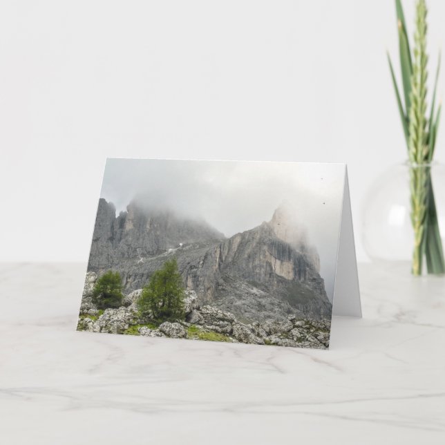 South Tyrol liggande foto Kort (Framsida)