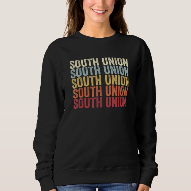 South Union Pennsylvania South Union PA Retro Vint T Shirt (Framsida)