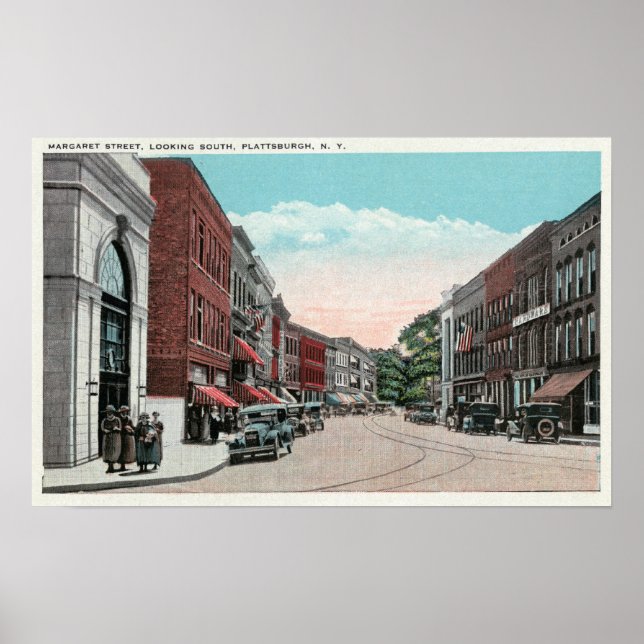 South View of Margaret Street Poster (Framsidan)