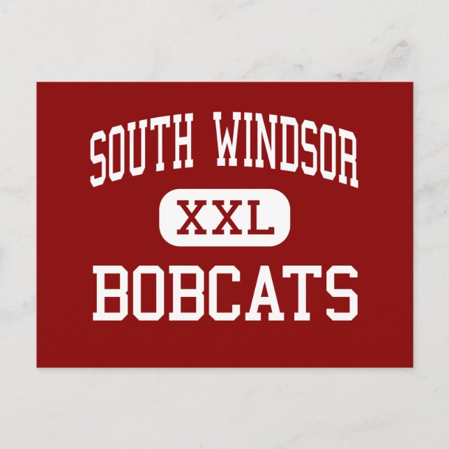 South Windsor - Bobcat - High - South Windsor Vykort (Framsida)