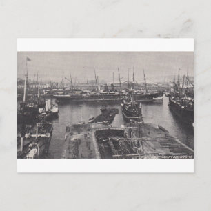 Southampton Docks 1905 Vykort