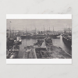 Southampton Docks 1905 Vykort