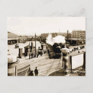Southampton - Terminus (Docks) Station Vykort