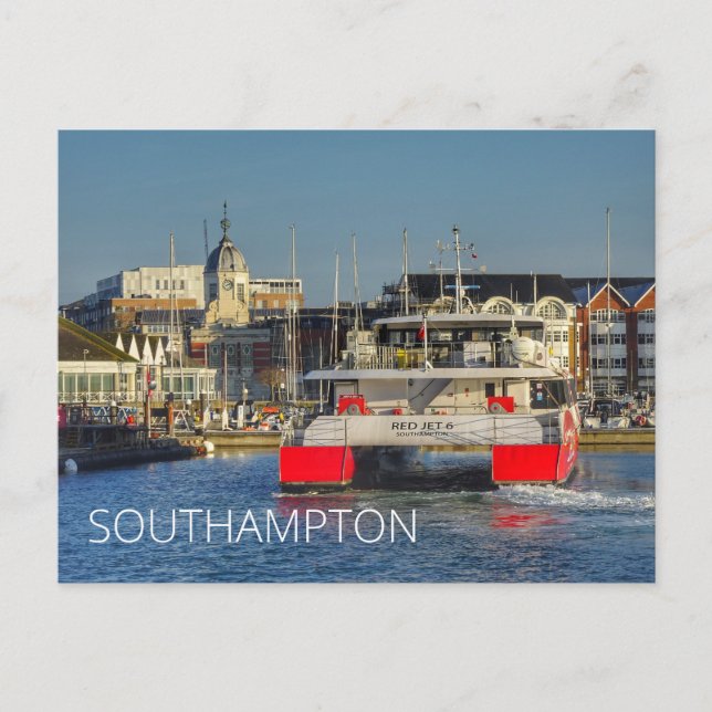 Southampton Vykort (Framsida)