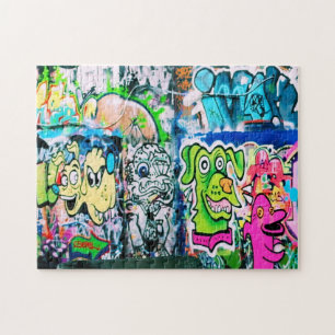 Southbank Graffiti - London Puzzle Pussel