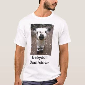 Southdown Lamb för Babydoll Tee Shirt