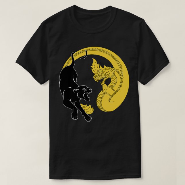 Southeast Asian Yellow Peril Supports Black Power  T Shirt (Design framsida)