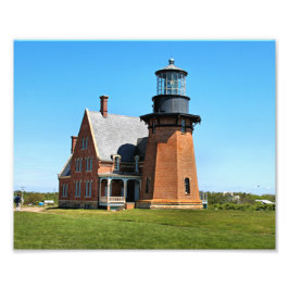 Southeast-fyr, Block Island RI Photo Print Fototryck
