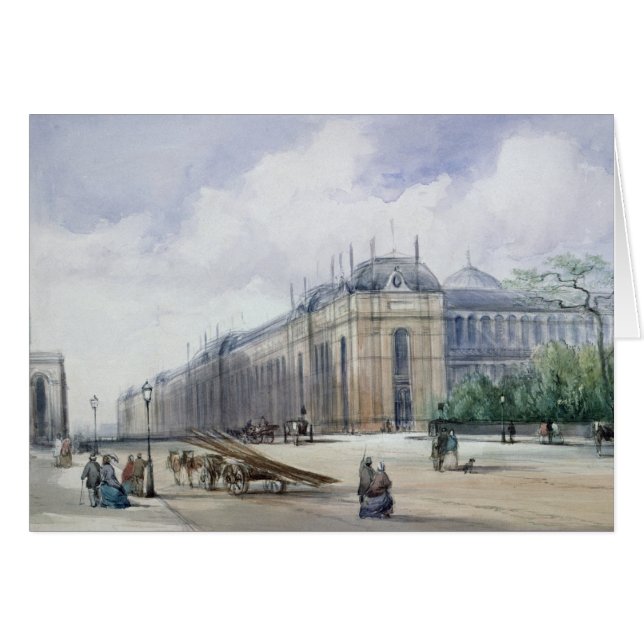 Southeastaspekt av utställningen 1862 hälsningskort (Framsidan Horizontal)