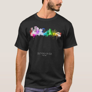 Southend på Sea Skyline Skyscrapers T Shirt