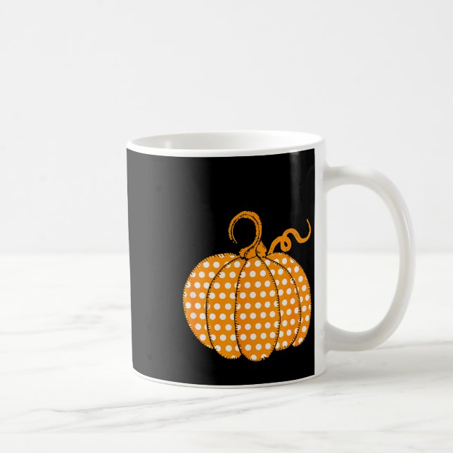 Southern Autumn Happy Fall Yall - Its Fall Lka Dot Kaffemugg (Höger)