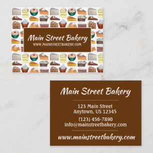 Southern Bakery Food Desserts USA, Sydamerikanska Visitkort