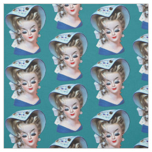 Southern Belle Head Vas Bonnet Dam Old Fashiged Tyg