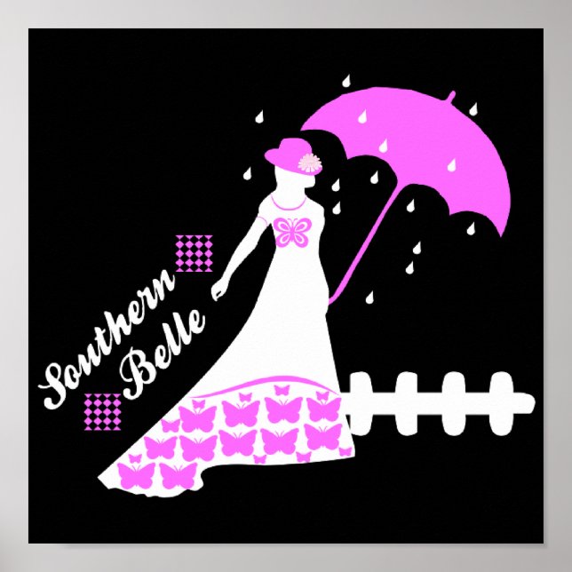 SOUTHERN BELLE POSTER (Framsidan)