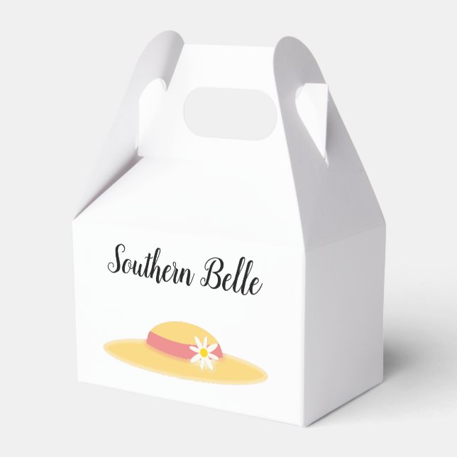 Southern Belle Summer Daisy Hat Cute Tecknad Presentaskar (Framsidan Sidan)