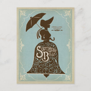 Southern Belle Vykort