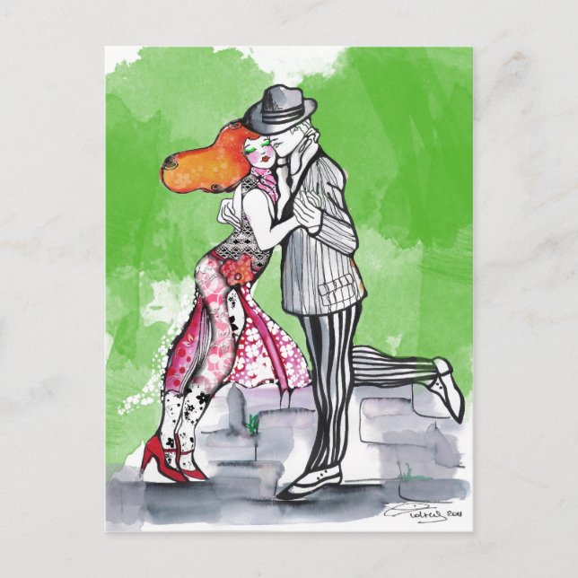 Southern Breezes Tango Vykort (Framsida)