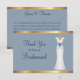 Southern Charm, Bridesmaid Tack Kort