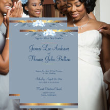 Southern Charm, Dusty Blue Wedding