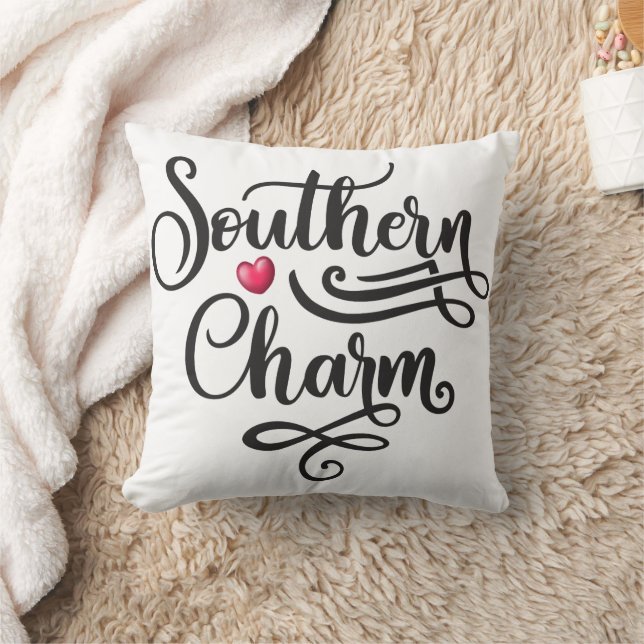 Southern Charm Pillow Kudde (Filt)