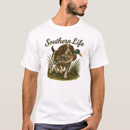 Southern Life Duck Hunting Fishing T Shirt