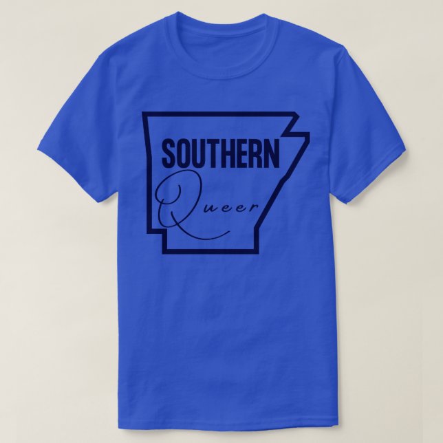 Southern Queer Network Arkansas TShirt T Shirt (Design framsida)