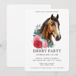 Southern Style Derby Party Invitation Inbjudningar