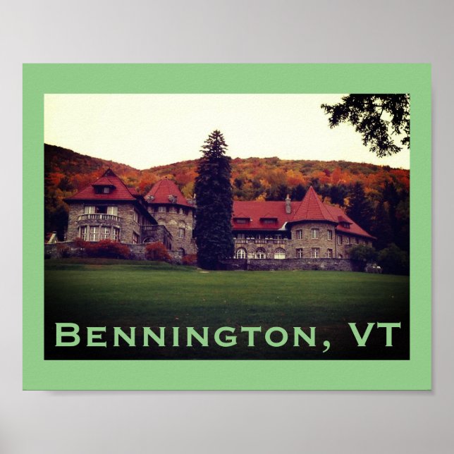 Southern Vermont College Mansion, Bennington Poster (Framsidan)