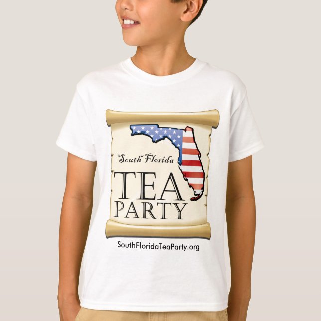 SouthFloridaTeaParty.org T-shirt (Framsida)