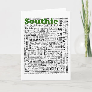 SOUTHIE-minnen Kort
