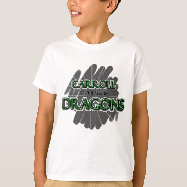 Southlake Carroll drakar - Southlake, TX Tee Shirt (Framsida)