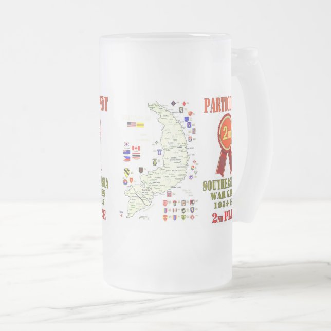 SOUTHÖSTASIA KRIG GAMES 2:a STÄLLE Frostat Ölglas (Framsida höger)