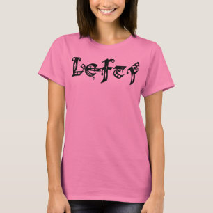 Southpaw Medieval Typography T-Shirt