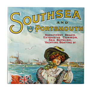 Southsea och Portsmouth Kakelplatta