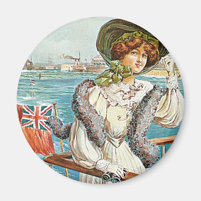 Southsea och Portsmouth Magnet (Framsidan)