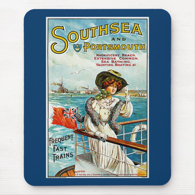 Southsea och Portsmouth Musmatta (Framsidan)