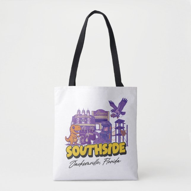 Southside Område Handväskor Tygkasse (Framsida)