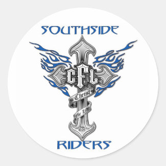Southside Riders 3-tums etikett