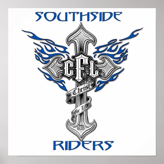 Southside Riders Poster 23" x 23" (Framsidan)