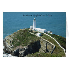 Southstack Light House Wales Hälsningskort
