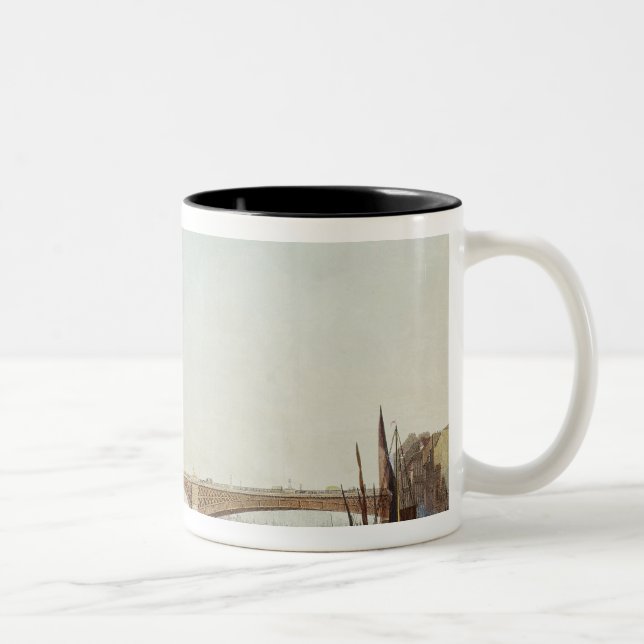 Southwark överbryggar, väster beklär, från Två-Tonad mugg (Höger)