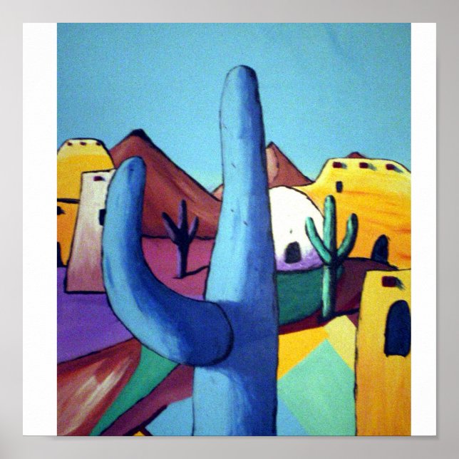 Southwest Blues Poster (Framsidan)