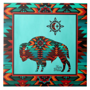 Southwest Buffalo CERAMIC TILE Kakelplatta