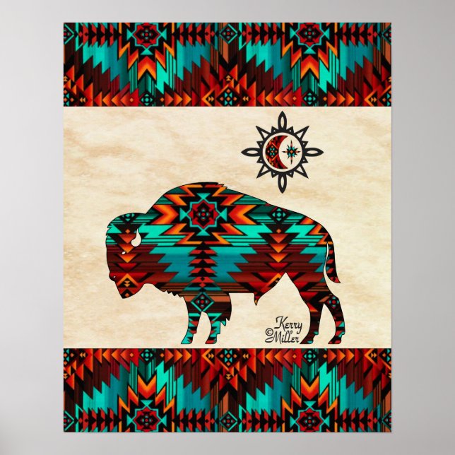 Southwest Buffalo Poster (Framsidan)