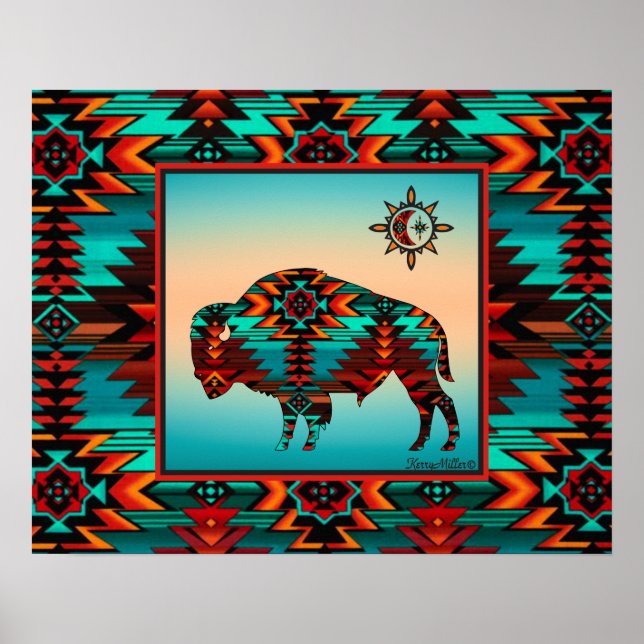 Southwest Buffalo Poster (Framsidan)