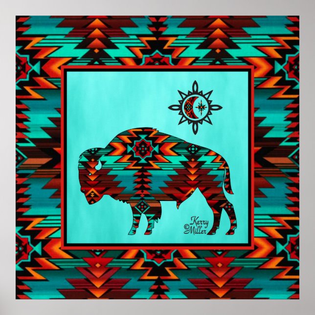 Southwest Buffalo Poster (Framsidan)