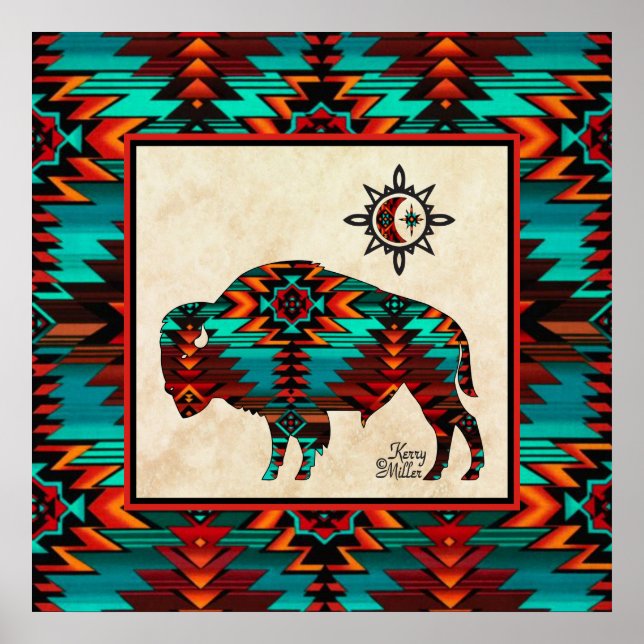 Southwest Buffalo Poster (Framsidan)